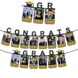 Graduation Party Banner with Photos